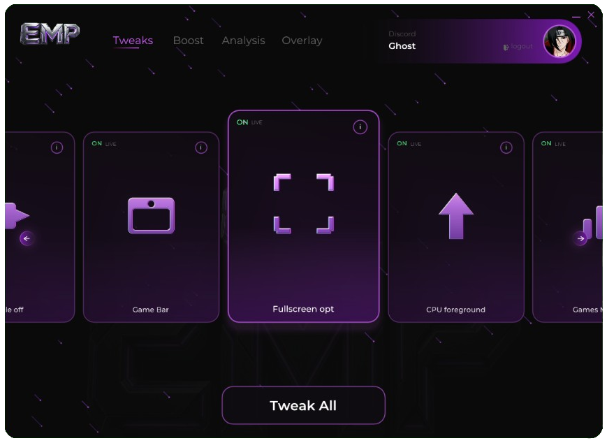 Tweaks